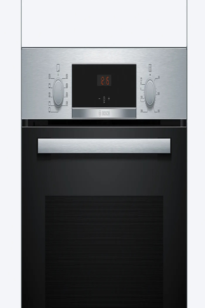 Bosch Serie 4 HBA534ES3 oven Black Stainless steel