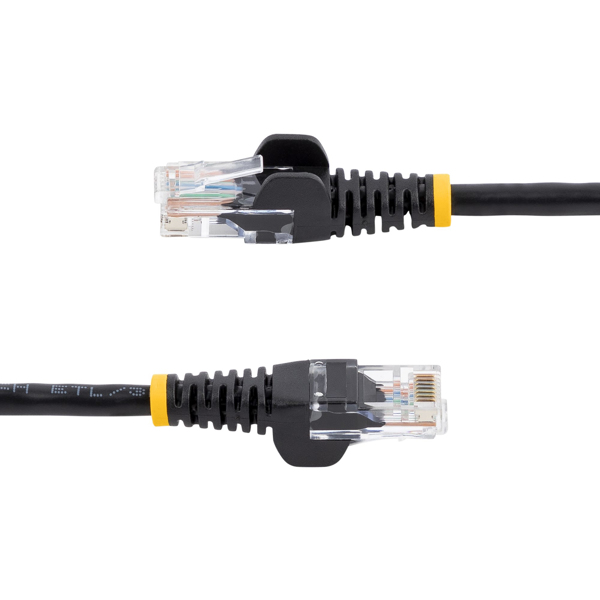 StarTech Cat5e Cable 5m Black - 45PAT5MBK