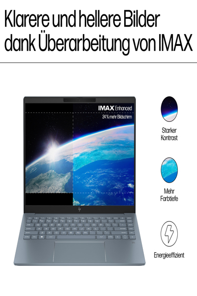 HP Pavilion Plus 14-ew1172ng 35.56cm 14Zoll 2.8K Intel Core Ultra 7 155H 32GB 512GB - Core Ultra 7 - 512 GB - 9Z340EA#ABD