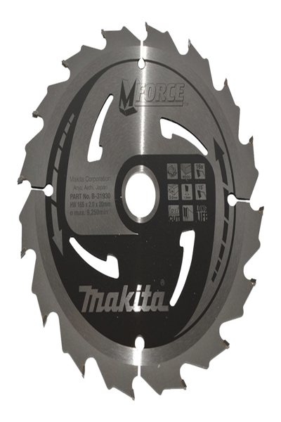 Makita B-31930 M-FORCE SÃƒÂ¤geblatt 165x20x16Z