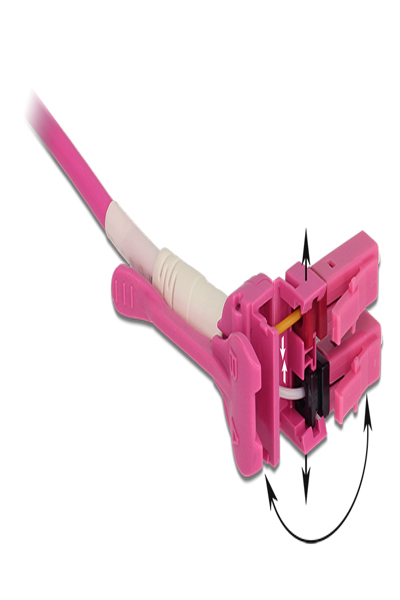 Delock Network cable - LC multi-mode (M) to LC multi-mode (M) - 85134