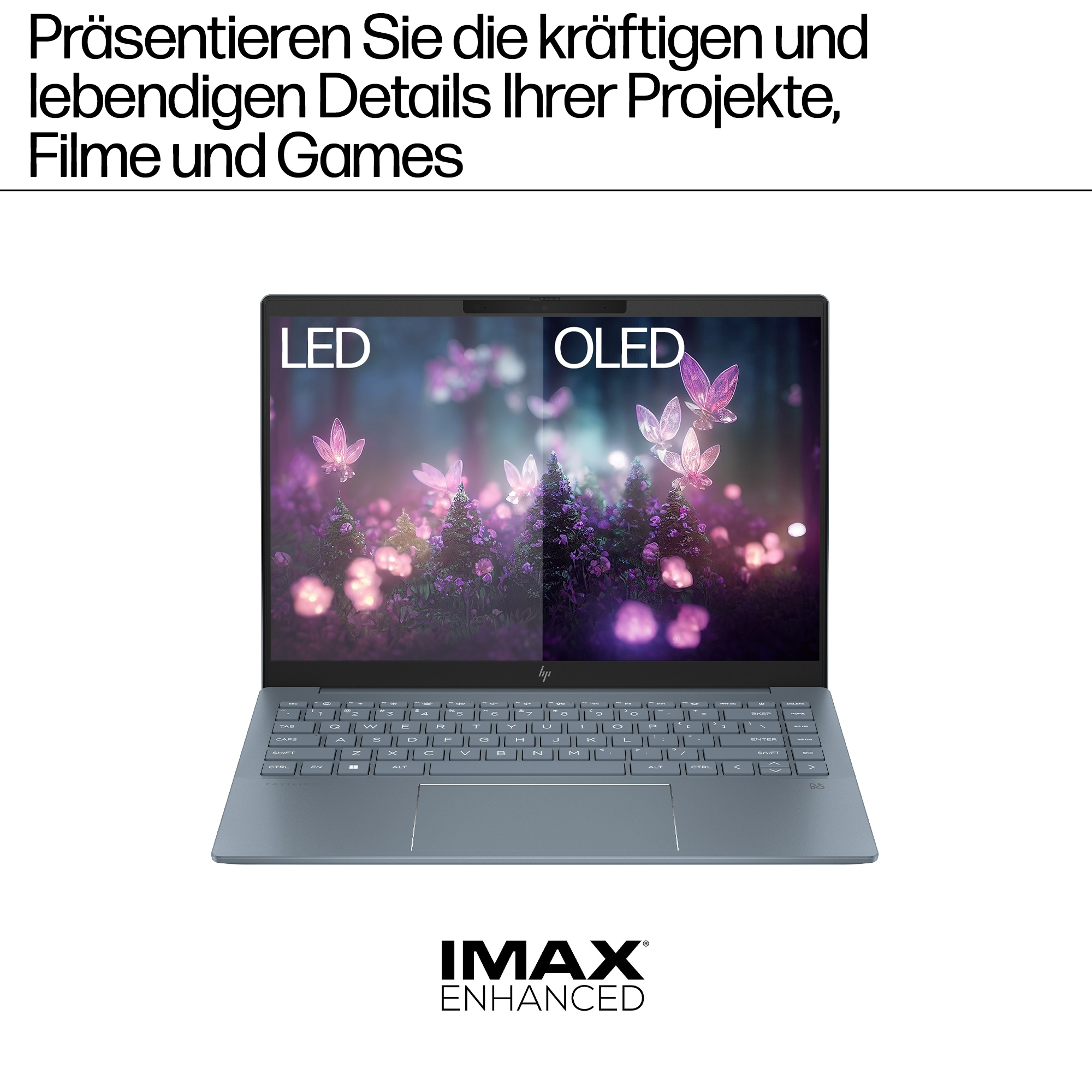 HP Pavilion Plus 14-ew0172ng 14" 2.8k OLED 120Hz Intel Core i7-1355U 16GB RAM 512GB - Core i7 - 512 GB - 9W1U9EA#ABD