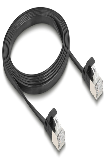 Delock Patchkabel gewinkelt RJ45 S/FTP Cat6 - Cable - Network - 81164
