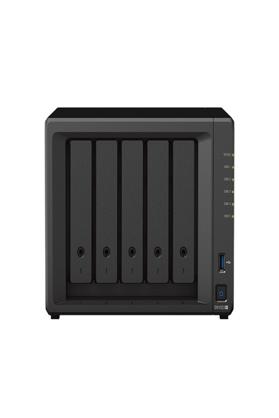 Synology DiskStation DS1522+ NAS Tower AMD R1600 - DS1522+ + 5X HAT5310-8T