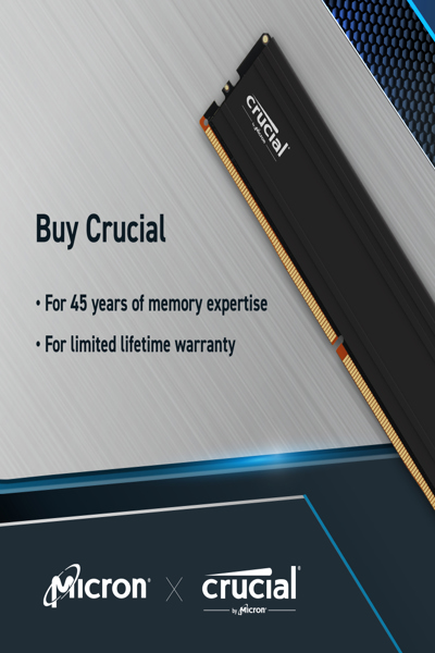 Kit de RAM Micron Crucial Pro 48 Go DDR5-6000 UDIMM