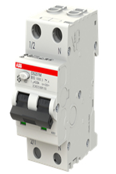 ABB FI/LS-SchalterDS201MA-B10/0.03B 2x10A-0.03A2CSR275180R1105