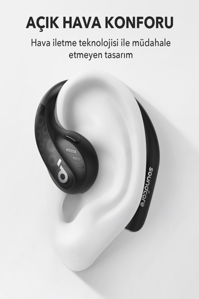 Casque audio Anker Soundcore AeroFit Pro, blanc