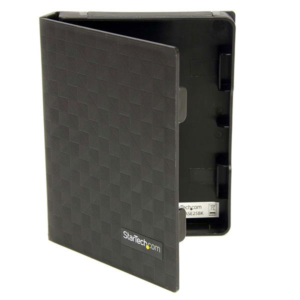StarTech 2.5in Anti-Static HDD Storage Box 3-Pack - HDDCASE25BK
