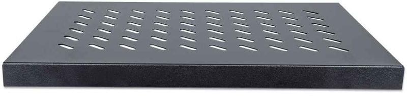 19" shelf for fixed installation, 1 U, 345 mm deep - 712521