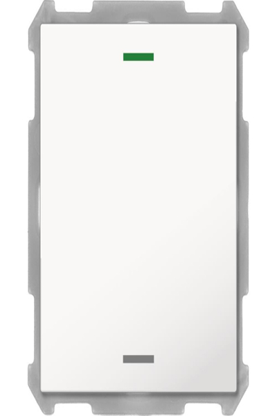 MDT bouton lumineux 63 1 voie RGBW avec capteur de température studio blanc brillant BE-TAL63T1