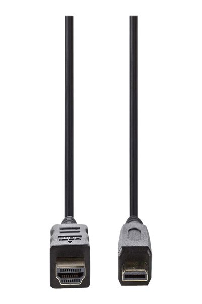 Nedis CVGP34500BK15 - 1.5 m - HDMI Type A (Standard) - HDMI Type C (Mini) - 10.2 Gbit/s - Black