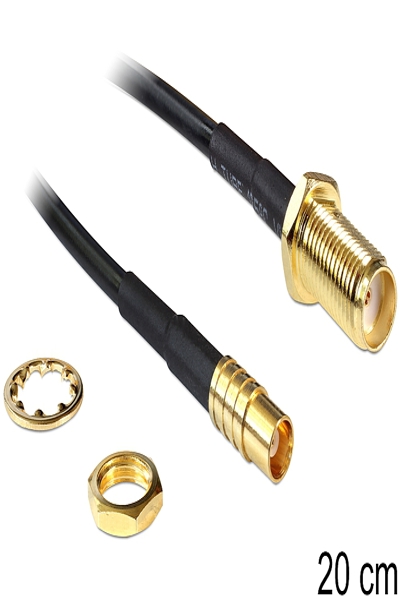 Câble d'antenne Delock - MCX (F) vers SMA (F)