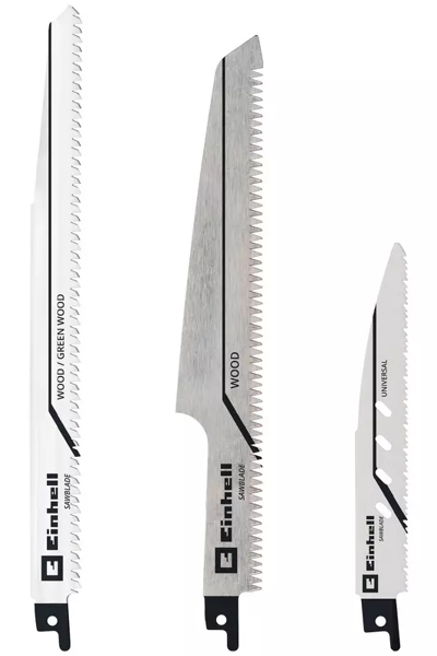 Jeu de lames de scie sabre Einhell - 3 pièces