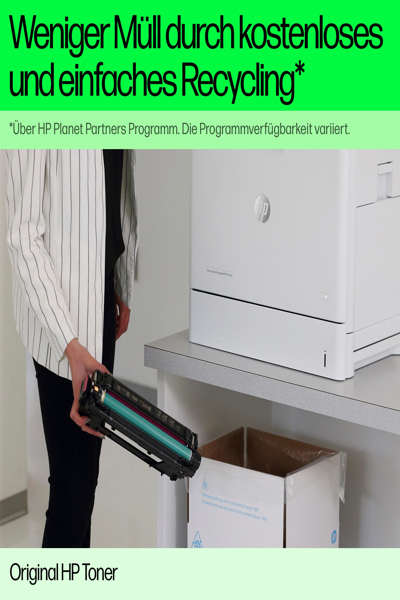 HP W9263MC Magenta Managed: Original LaserJet Toner Cartridge, 30,000 pages - W9263MC