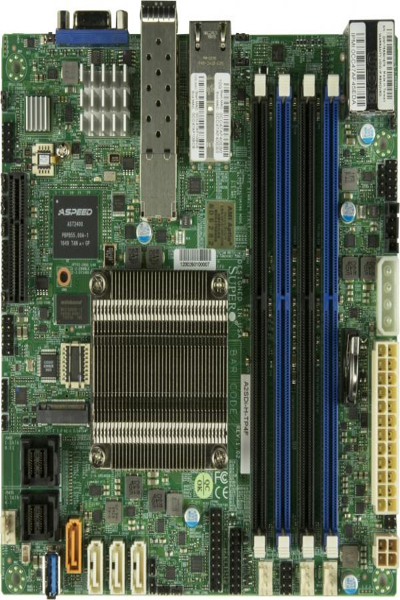 Supermicro MBD-A2SDI-H-TP4F-O RAM Memory Intel Atom® DDR4-SDRAM 64