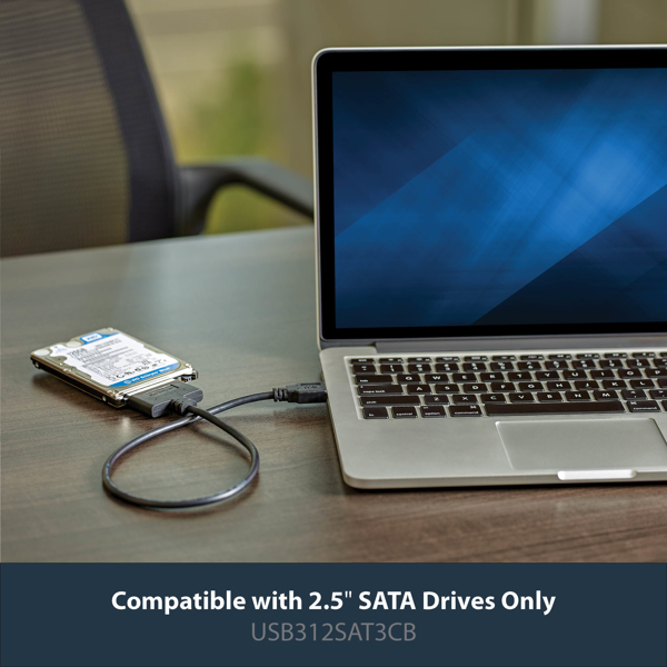 StarTech USB 3.1 SATA Adapter - USB312SAT3CB