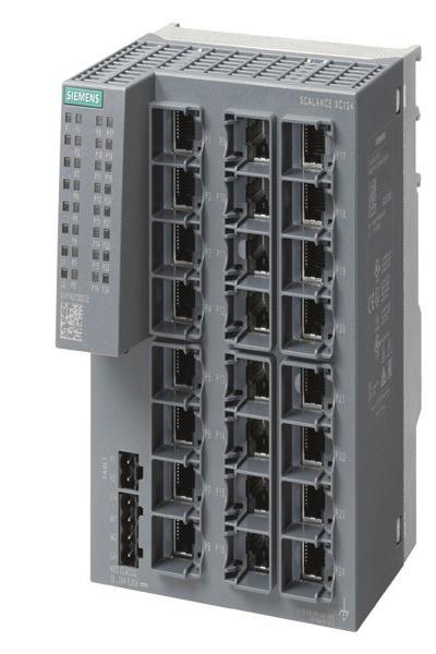 Siemens SIEM 6GK5124-0BA00-2AC2 SCALANCE XC124 unmanaged IE Switch 24x 10/100MBit/s - Switch - 0.1 Gbps
