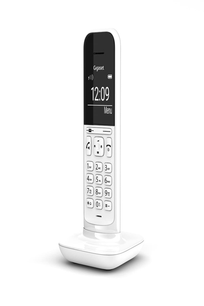 Téléphone DECT Gigaset CL390 150 enregistrements Blanc