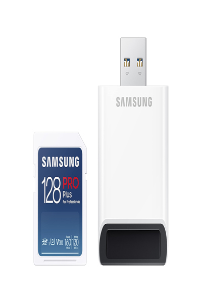 Samsung MB-SD128KB/WW, 128GB, SDXC, UHS-I, 160MB/s, 120MB/s, Class 3 (U3)