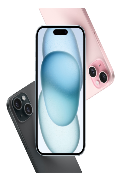 iPhone 15, 256 Go, 48 MP, iOS 17