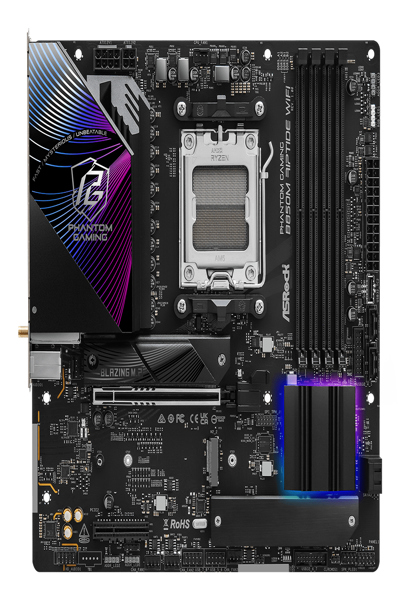 ASRock Phantom Gaming B850M RIPTIDE WIFI - 90-MXBS3-A0UAYZ