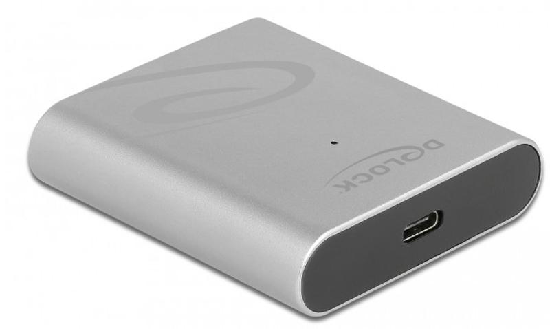 Delock USB Type-C Card Reader with aluminum enclosure - 91751