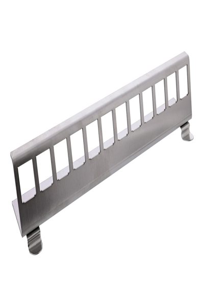 InLine Keystone SNAP-In Metall-Modulhalter 12-fach for Hutschiene
