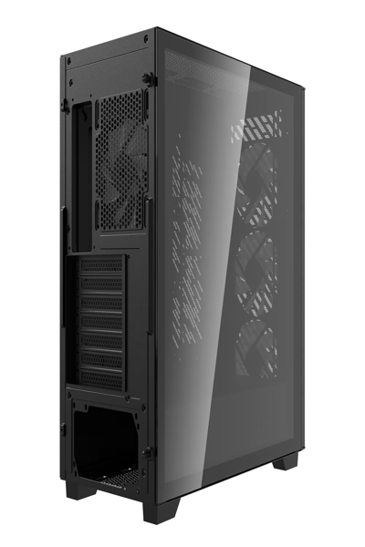 ADATA XPG VALOR AIR PRO Mid-Tower Case - Midi Tower - PC - Black - ATX - EATX - micro ATX - Mini-ATX - SPCC - Tempered Glass - Multi - 75261657