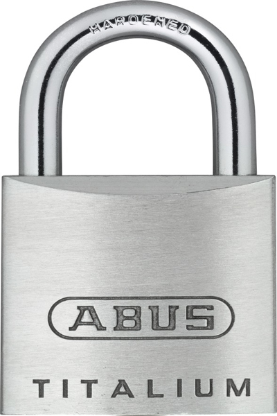 ABUS Security-Center ABUS 64TI/25 - Conventional padlock - Key lock - Keyed to differ - Aluminum - Hardened steel - 2.5 cm