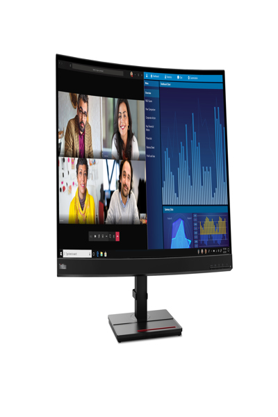 Lenovo ThinkVision P34w-20 LED Ultra-Wide Monitor Display - 63F2RAT3EU