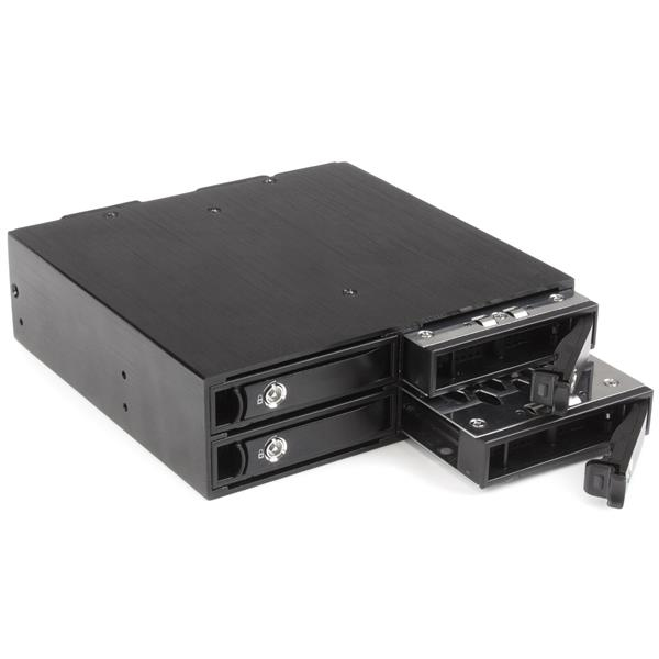 StarTech 4-bay mobile rack backplane for 2.5" SATA/SAS drives - storage enclosure - 4 bays (SATA-600 / SAS-2) - 0 x (SATSASBP425) - SATSASBP425