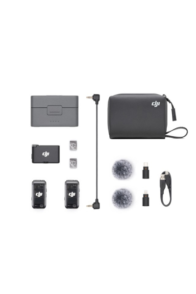 DJI Mic 2 2Tx + 1rx + boîtier de charge