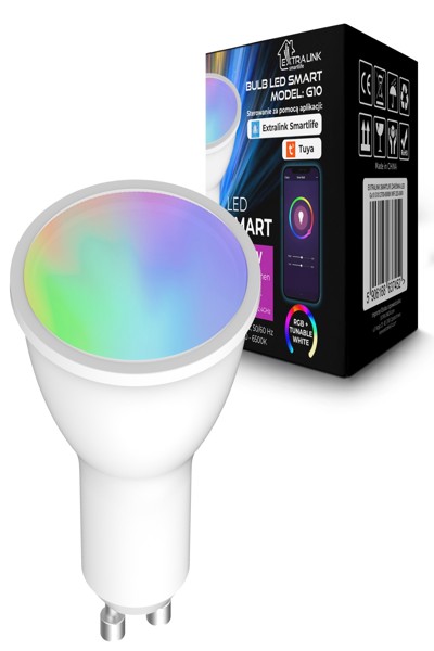 Ampoule LED Smartlife G10 GU10 Wi-Fi Extralink