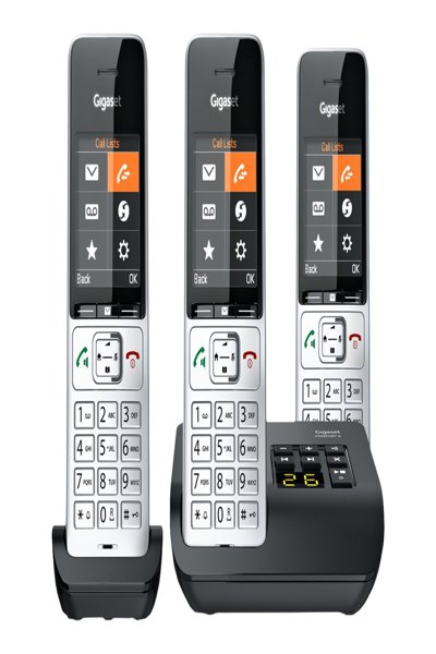Gigaset Comfort 500A Trio Silver/Black Phone - L36852-H3023-B111