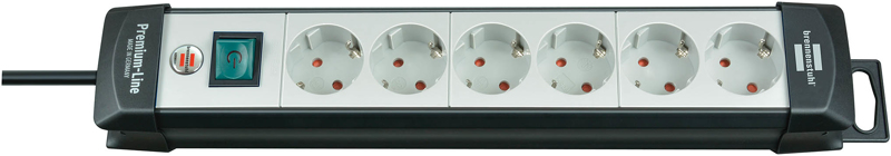 Brennenstuhl Premium-Line Förlängningsuttag H05VV-F 3G1,5 - 1951560100