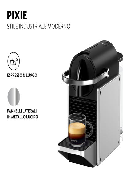 De Longhi EN 127.S Nespresso Pixie silber - Coffee Capsule Machine - 132193834