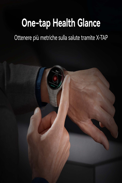 Huawei Watch 5 46mm: Rates-L19F, Black - 55020EWB