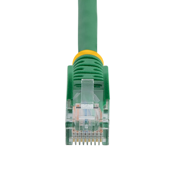 0.5m Cat5e Ethernet network cable snagless with RJ45 - Cat 5e UTP cable - Green - Patch cable - RJ-45 (M) ( 45PAT50CMGN ) - 45PAT50CMGN