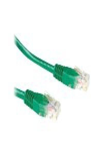 ACT Green 10 meter U/UTP CAT6A patch cable snagless with RJ45 connectors - 10 m - RJ-45 - RJ-45 - Green