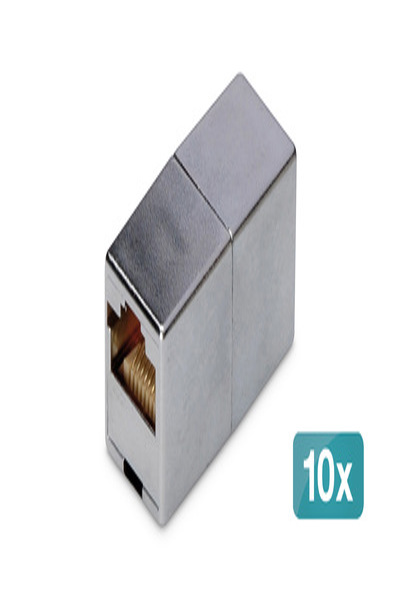 DIGITUS CAT 5e, Class D, RJ45 Modular Coupler - 10 pieces - DN-93901-10