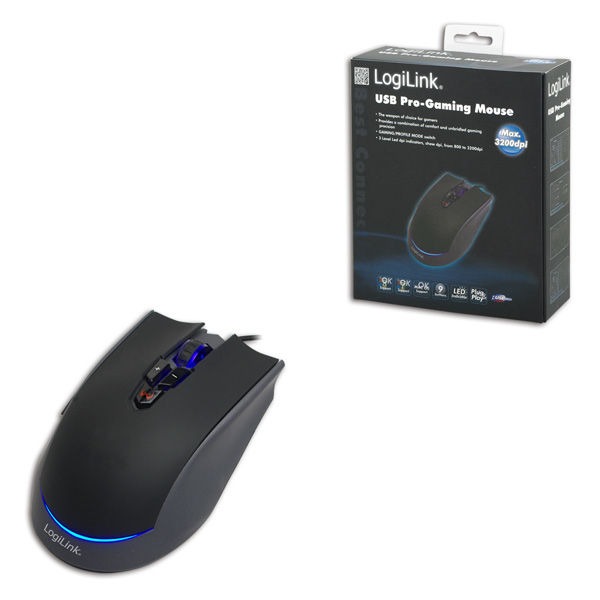 LogiLink Pro-Gaming - Mus - optisk (ID0103) - ID0103