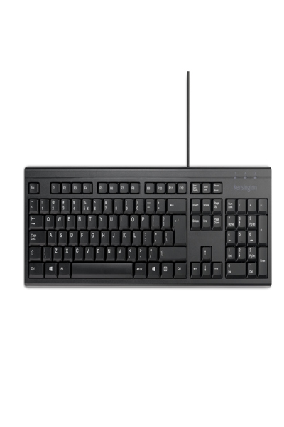 Kensington KB100 EQ Standard Keyboard - US International - Keyboard - QWERTY - K63727WW