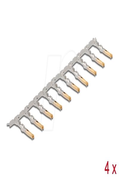 Broche à sertir Delock (paquet de 40)