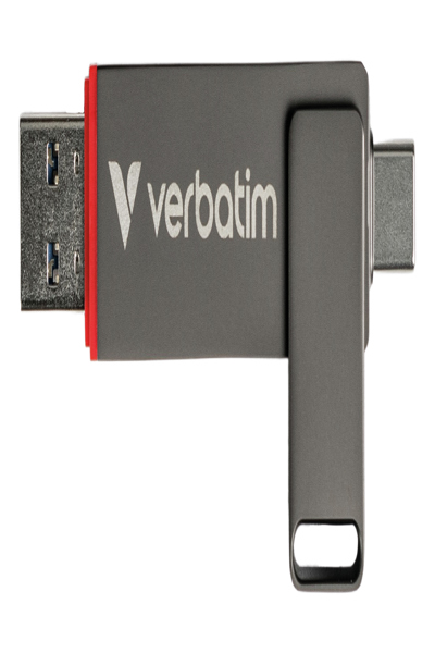 Verbatim USB 3.2 Stick Dual QuickStick - Memory-Stick - 256 GB - 32041