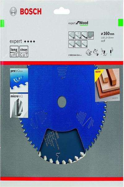Bosch 2 608 644 014 - Wood - 16 cm - 2 cm - 1.3 mm - 11900 RPM - 1.8 mm