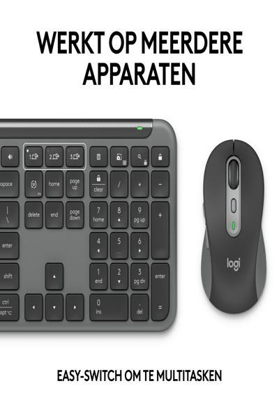 Logitech Signature Slim Combo MK950 Företag Grafit FRA - 920-012505
