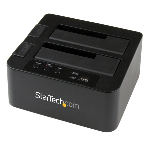 StarTech USB3.0/eSATA 2.5/3.5in HDD Duplicator SDOCK2U33RE - SDOCK2U33RE