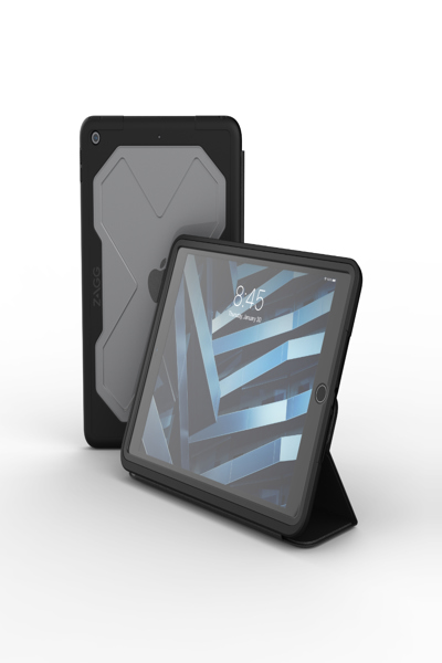 ZAGG Cases-Rugged Messenger-Apple-iPad 10.2-FG-Charcoal Folio - 102004701