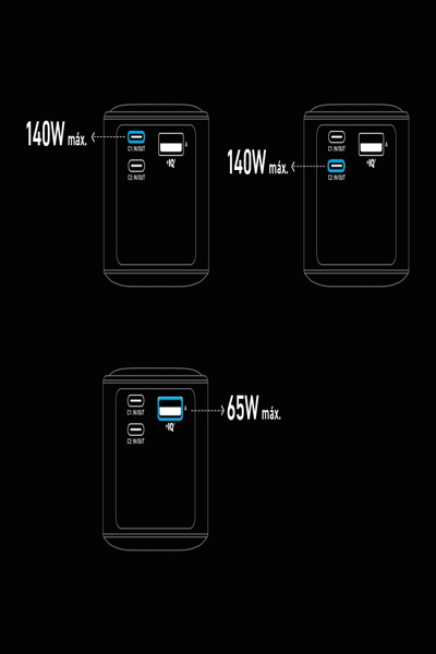 Anker Prime power bank, 27650mAh, 250W, black - A1340011