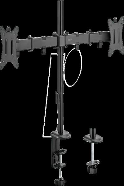 LogiLink Dual Monitor Mount 17-32" Justerbar - BP0172